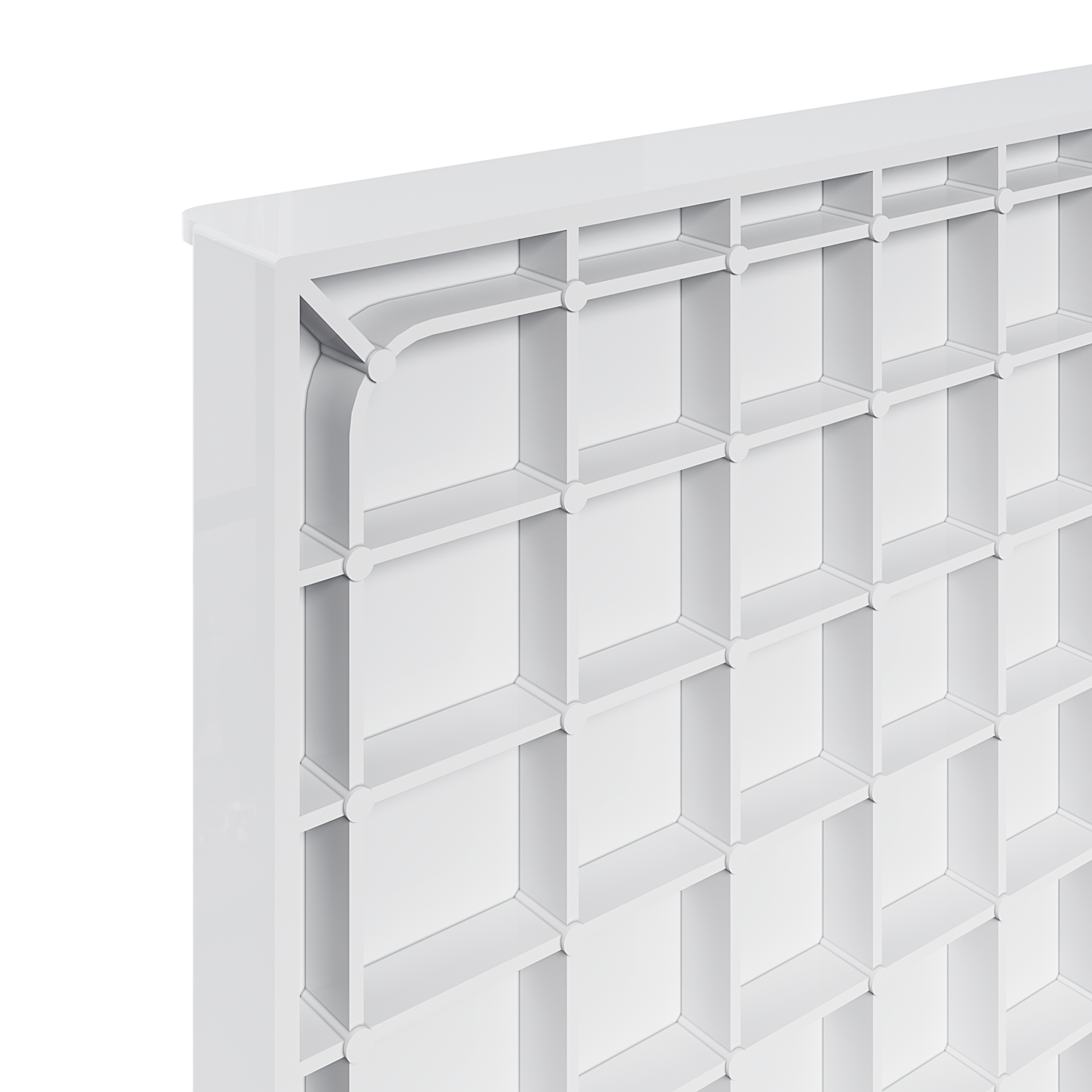 SL4U SMC Solid Shower Base for 60W'' x 32D'' Shower Enclosure, Center Shower Drain Included, 32"D x 60"W x 4"H Shower Tray Base, White.