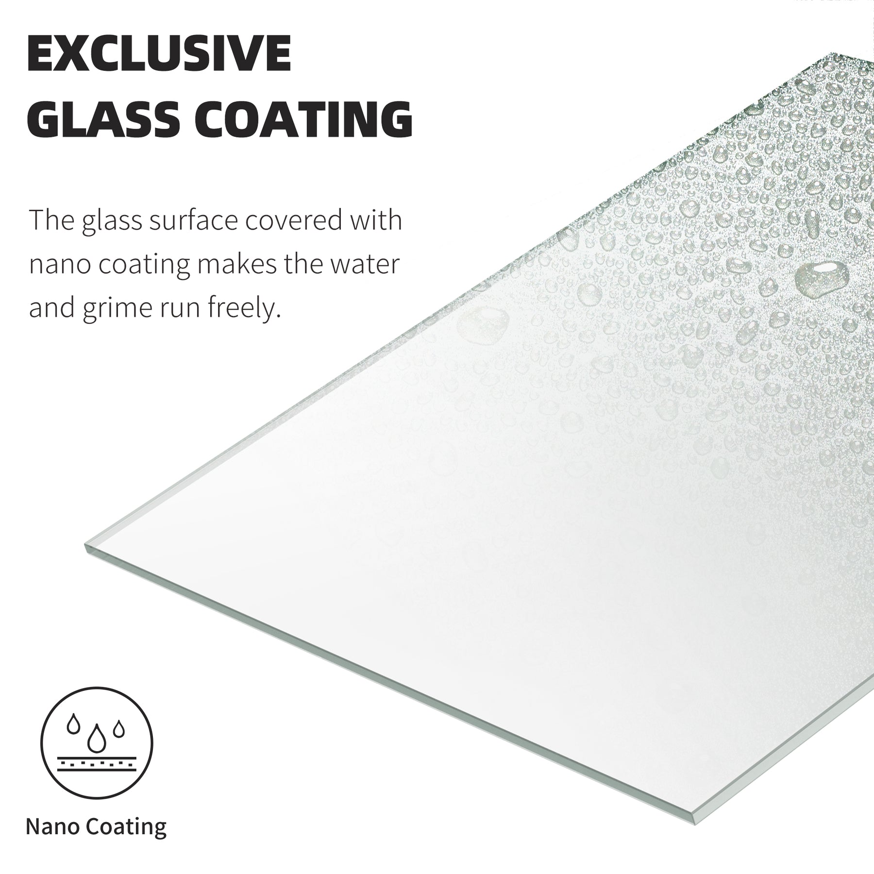 SL4U Framed Sliding Shower Door, Shower 1/4" Clear Glass, Brushed Nickel Finish, 48" W x 72" H door.