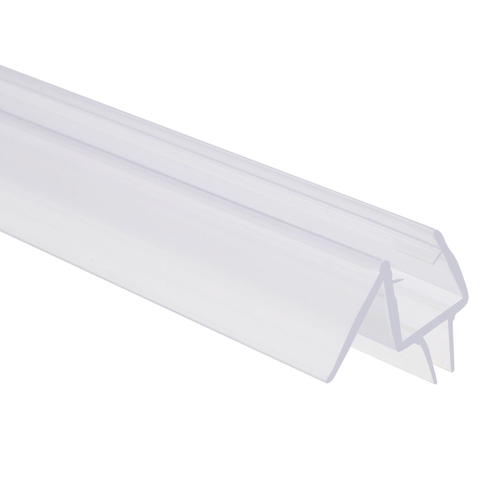 SL4U Frameless Glass Shower Doors Bottom Seal Sweep Seal For 3/8'' Glass Door.